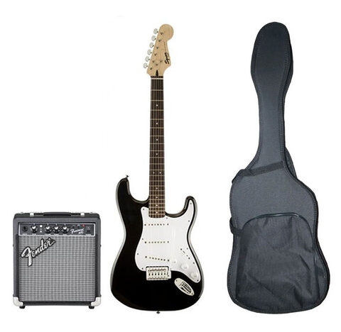 Combo Guitarra Electrica Strato Amplificador 15w Accesorios